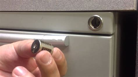 How To Remove File Cabinet Lock Without Key | www.resnooze.com