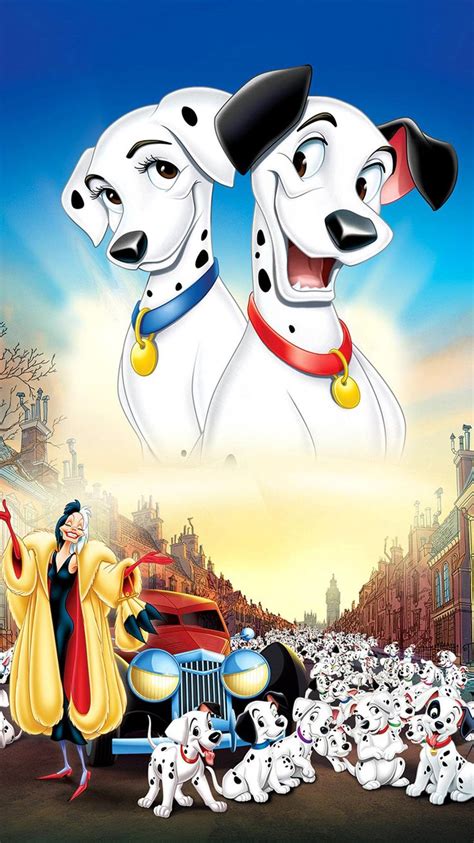 One Hundred and One Dalmatians (1961) Phone Wallpaper | Moviemania ...