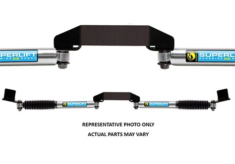 Buy SUPERLIFT | 92730 | Dual Steering Stabilizer Kit with Bilstein ...