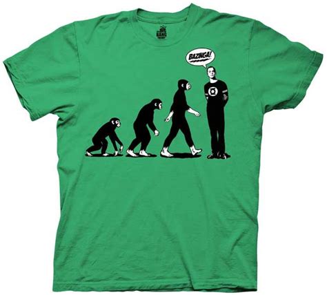 Evolution Sheldon Cooper Shirt - The Bing Bang Theory Shirts - Bazinga ...