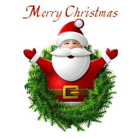 2018 Merry Christmas Wall Stickers Decoration Santa Claus Gifts Tree ...