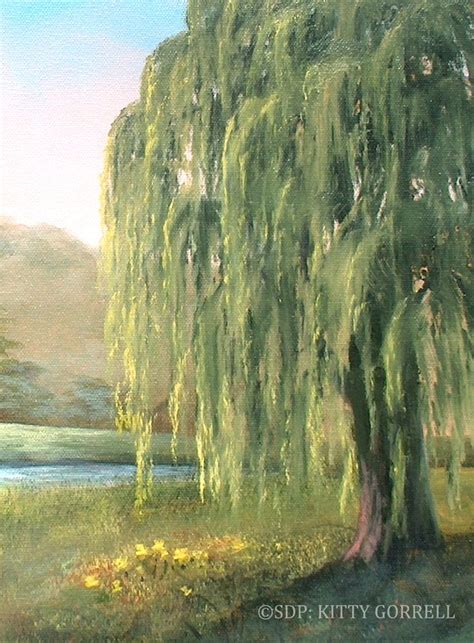 9 best images about Weeping willow paintings on Pinterest | Trees ...