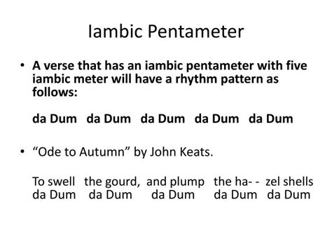 How to write a sonnet with iambic pentameter - jesbc