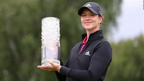 Linn Grant makes history as first female winner on DP World Tour - CNN