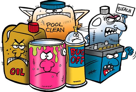 Household Hazardous Chemicals Clipart - Full Size Clipart (#870979 ...