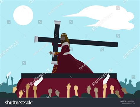 Black Nazarene: Over 5 Royalty-Free Licensable Stock Vectors & Vector ...