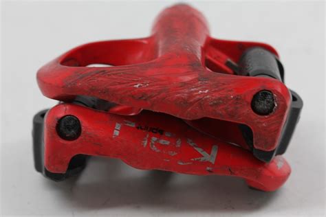 Look Keo Sprint Clipless Pedals: Red (perfect bearings) - Bike Recyclery