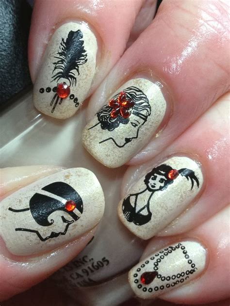 nails.quenalbertini: 1920's Nail Art Designs | -Nails N°2- | Pinterest ...