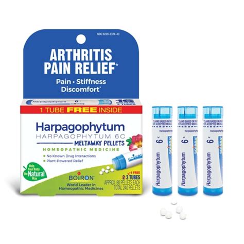 Boiron Harpagophytum 6C Bonus Pack -- 3 Tubes - Vitacost