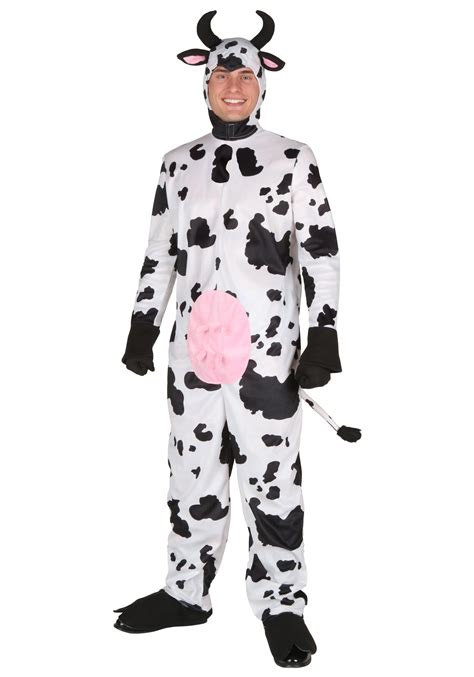 Plus Size Adult Deluxe Cow Costume | Animal Costumes