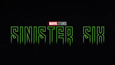 My "Sinister Six" logo. (Only if there was coming a movie about them ...