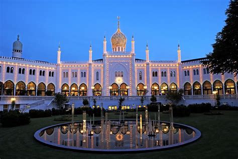 Nimb Hotel - view from Tivoli Garden - with Michelin Restaurant Herman ...