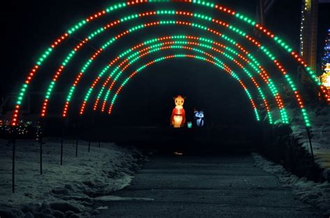 Christmas Arch Lights / Commercial Holiday Arches Lighting Temple ...