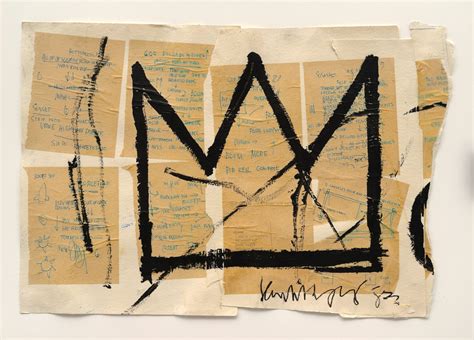 What does the crown in Basquiat’s paintings mean?