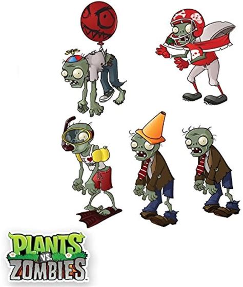 Giga-Football Zombie From Plants Vs Zombies Sticker For Sale By ...