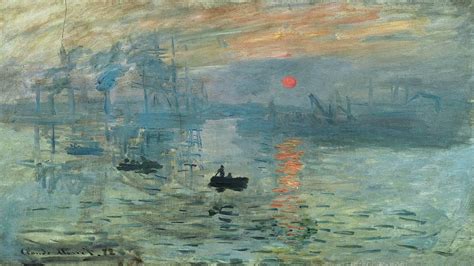 Animated story of the Impression, Sunrise painting by Claude Monet ...