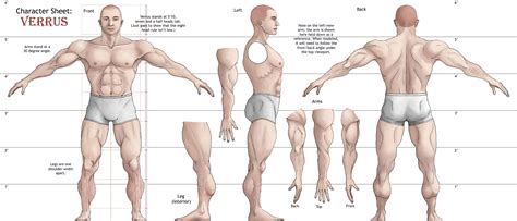 Verrus 3d reference sheet | OpenGameArt.org Character Sheet Template ...