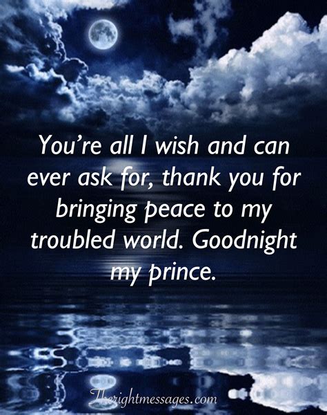 Goodnight Messages For Him - beautiful quotes