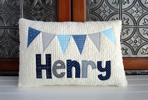 Personalized Name Pillow Baby Boy Personalized Gift | Etsy