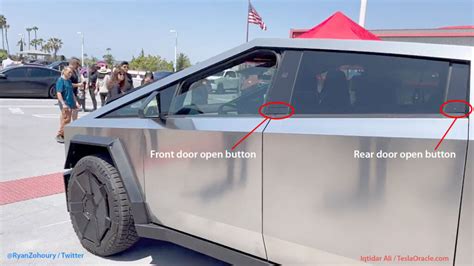 Tesla Chief Designer's video shows how to open Cybertruck doors, the ...