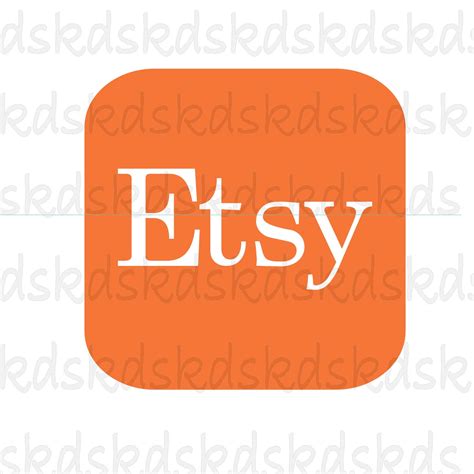 Etsy Logo, Etsy Digital File, Etsy, Svg, Png, Pdf, Jpeg, Jpg, Sticker ...