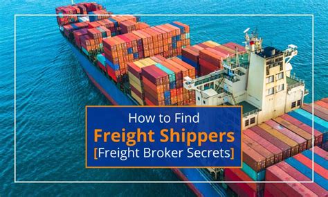 How to Find Freight Shippers [Freight Broker Secrets]