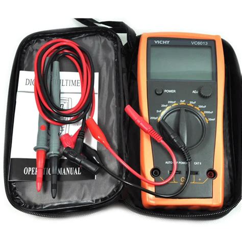 Digital multimeter VC6013 M012 200pf to 20mF discharge digital ...