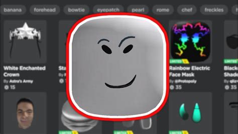 How to get the new Check It face in Roblox - YouTube