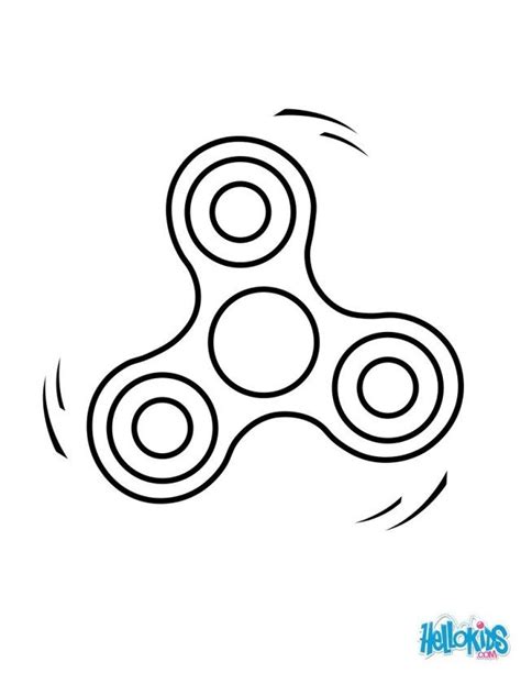 Marvelous Picture of Fidget Spinner Coloring Page - albanysinsanity.com ...