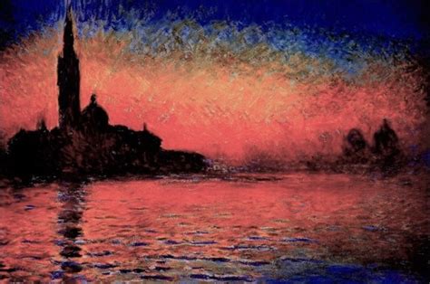 Claude Monet - Sunset in Venice — Poster Plus