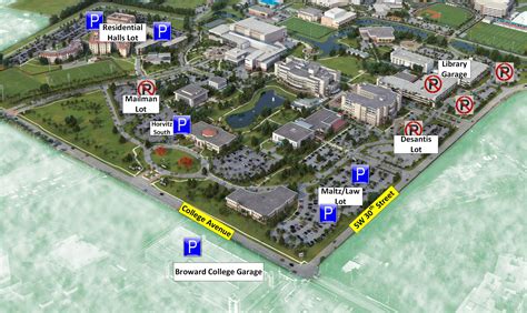 Southeastern University Campus Map