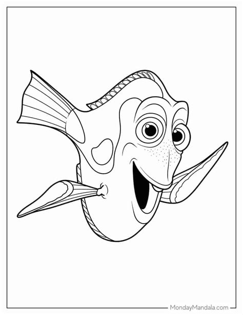 Nemo Coloring Pages Printables