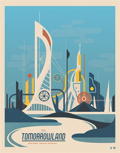 TOMORROWLAND Poster Art Series by Poster Posse — GeekTyrant