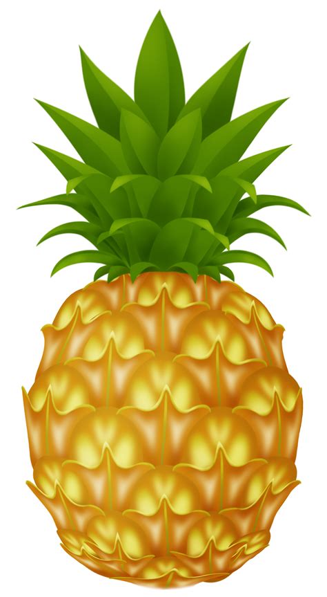 Pineapple Hawaiian pizza Clip art - Hand painted yellow pineapple png ...