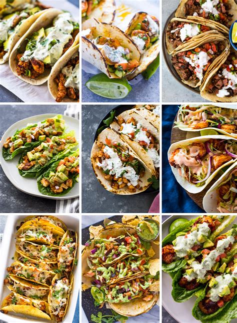 Top 10 Must Try Taco Recipes (30 Minutes or less!) | Gimme Delicious