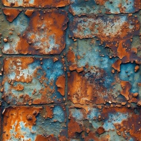 Premium Photo | Rusty metal surface with rust and rusted paint on it ...