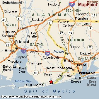 Where is Orange Beach, Alabama? see area map & more