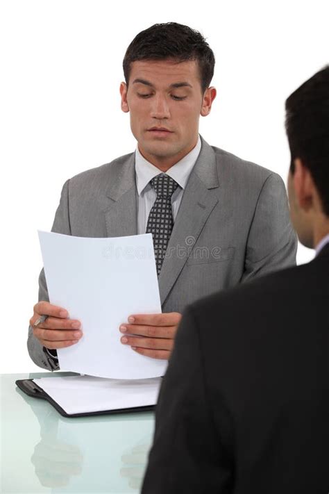 Man in job interview stock photo. Image of colleague - 36143520