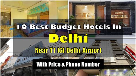 10 Best Budget Hotels In Delhi Near T1 IGI Delhi Airport | दिल्ली में ...