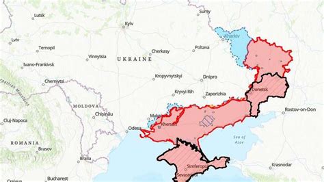 Map shows which areas Ukraine recaptured from Russia - The Limited Times