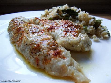 Tautog Recipe | Parmesan Crusted Tautog With Herb-Lemon Sauce