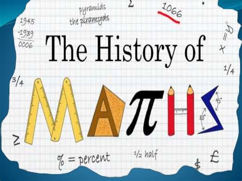 the history of maths