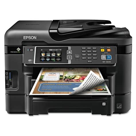 Epson WorkForce WF-3640 All-in-One Wireless Color Printer/Copier ...