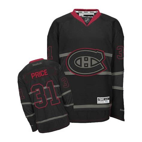 Montreal Canadiens Carey Price Official Black Ice Reebok Authentic ...