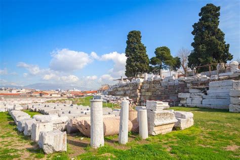 Ruins of Ancient Smyrna. Izmir, Turkey Stock Photo - Image of antique ...