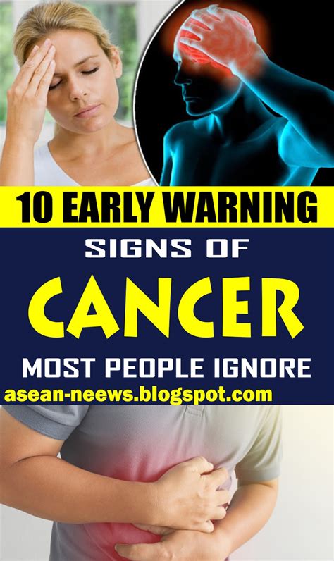 10 Early Warning Signs of Cancer Most People Ignore