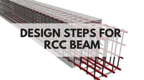 Design Steps for RCC Beam - Civil Wale