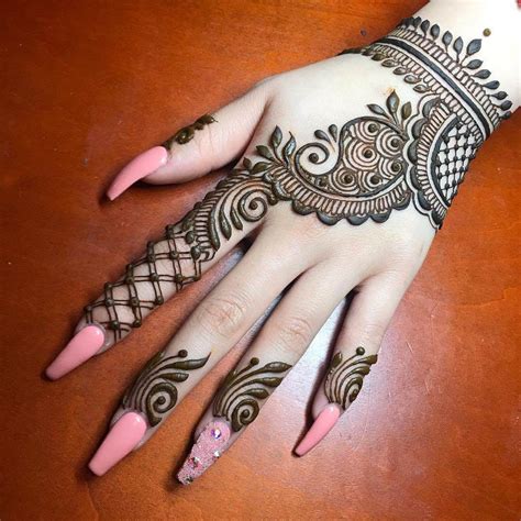 Easy Arabic Mehndi Design Back Hand Mehndi Simple