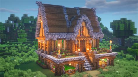 Easy Mansion Wooden Minecraft