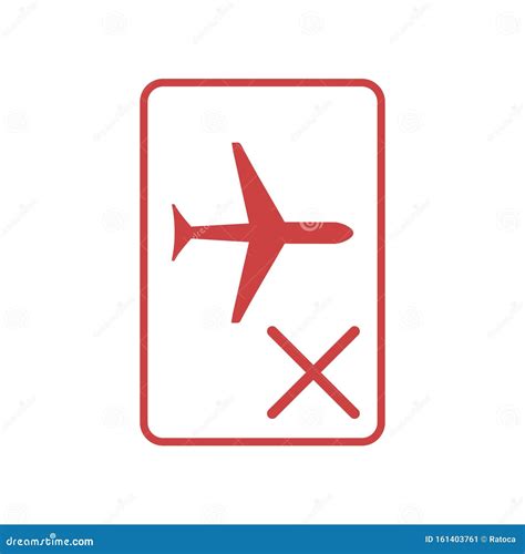 Airplane mode symbol stock vector. Illustration of isolated - 161403761